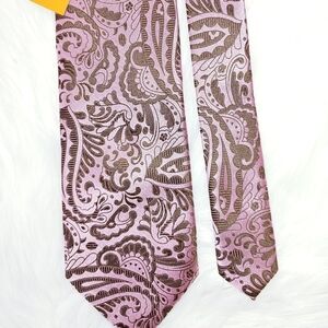 NWT Verse 9 Silk Paisley Tie Handkerchief 60"